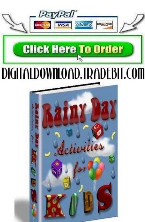 Product picture Rainy Day Activities