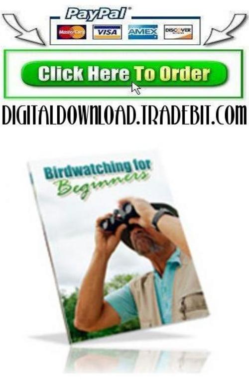 Product picture Bird Watching For Beginners
