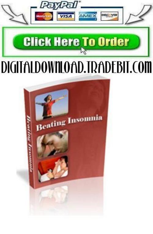 Product picture Beating Insomnia