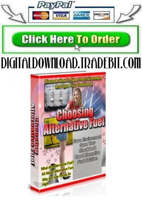 Product picture Choosing Alternative Fuel