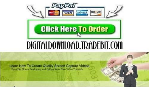 Product picture Create Your Own High quality screen capture videos