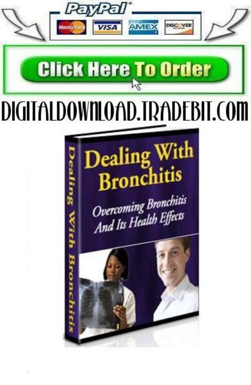 Product picture Dealing With Bronchitis
