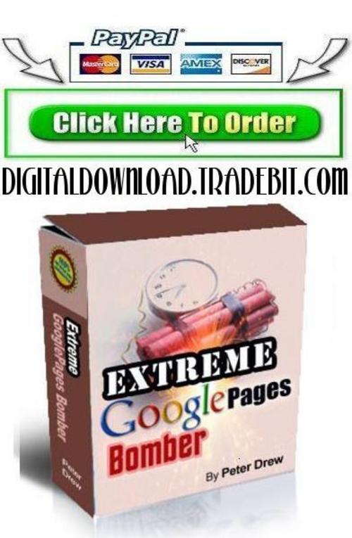 Product picture Extreme GooglePages Bomber