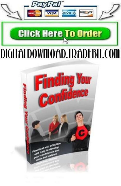 Product picture Finding Your Confidence