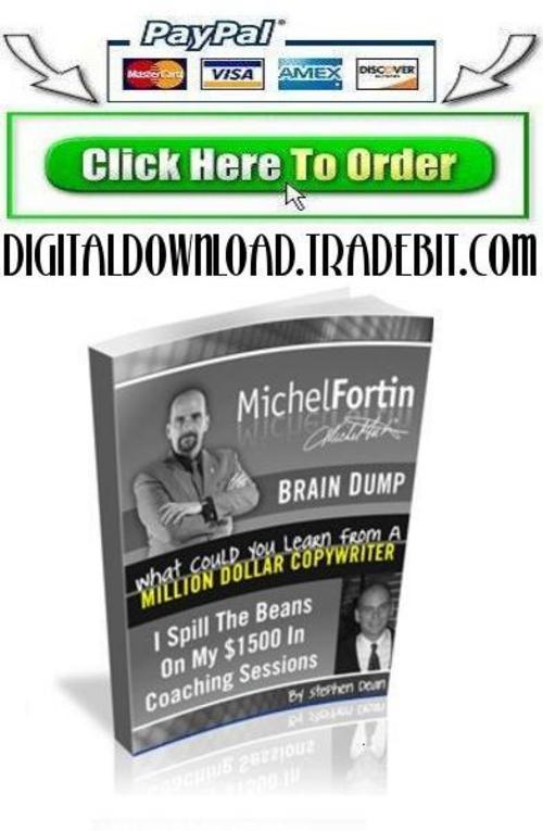 Product picture Michel Fortin Brain Dump