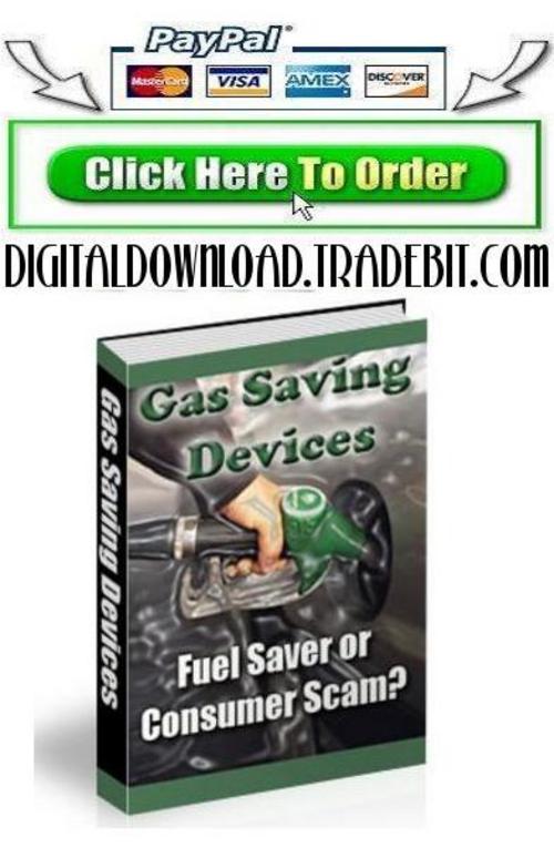 Product picture Gas Saving Devices