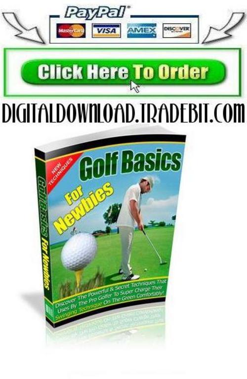 Product picture Golf Basics For Newbies