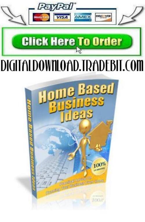 Product picture Home Based Business Ideas