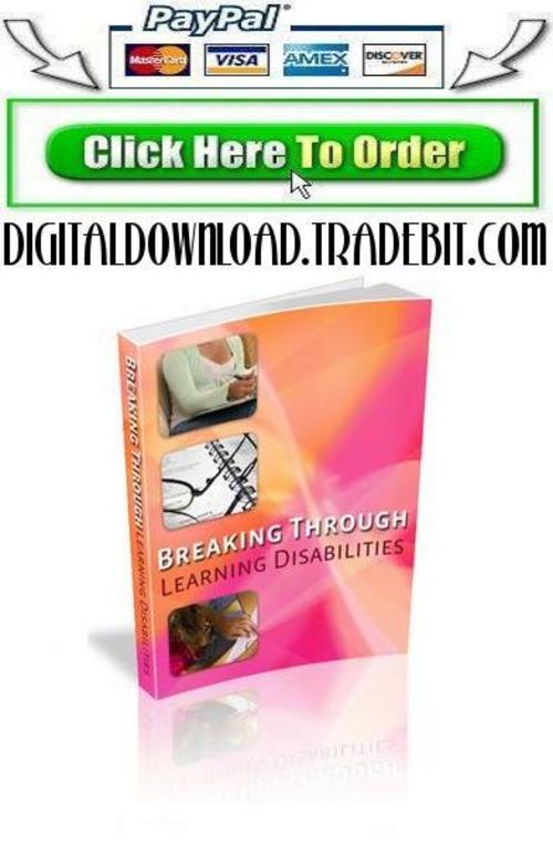 Product picture Breaking Through Learning Disabilities