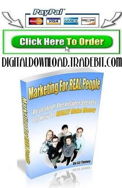 Product picture Marketing For Real People