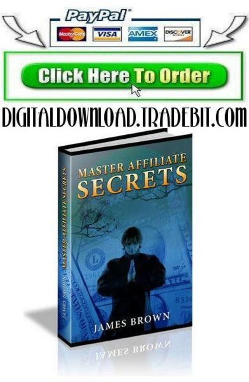 Product picture Master Affiliate Secrets