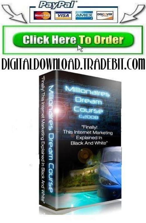 Product picture Millionaires Dream Course 
