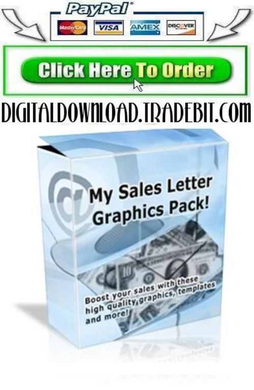Product picture My Sales Letter Graphics Pack