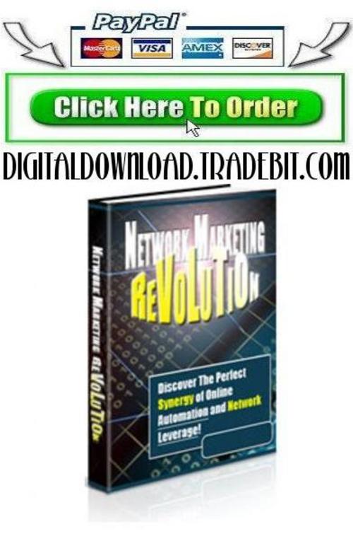 Product picture Network Marketing Revolution