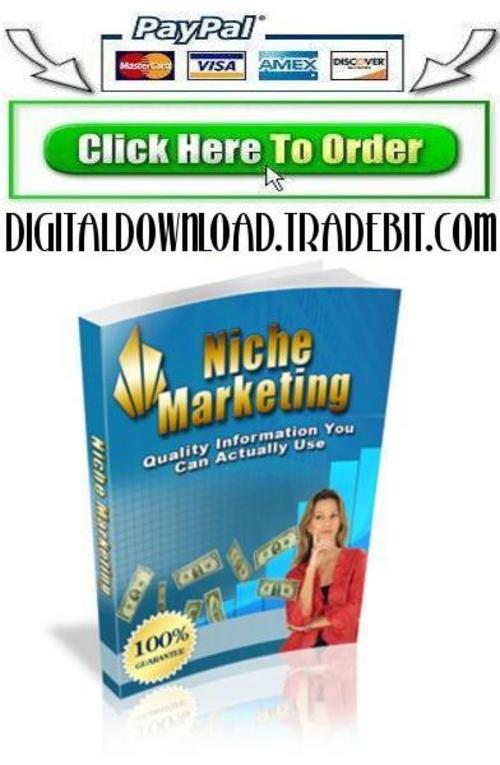 Product picture Niche Marketing