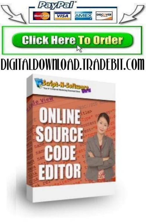 Product picture Online Source Code Editor