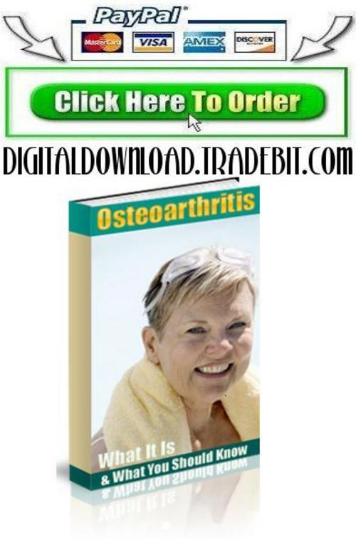 Product picture Osteoarthritis