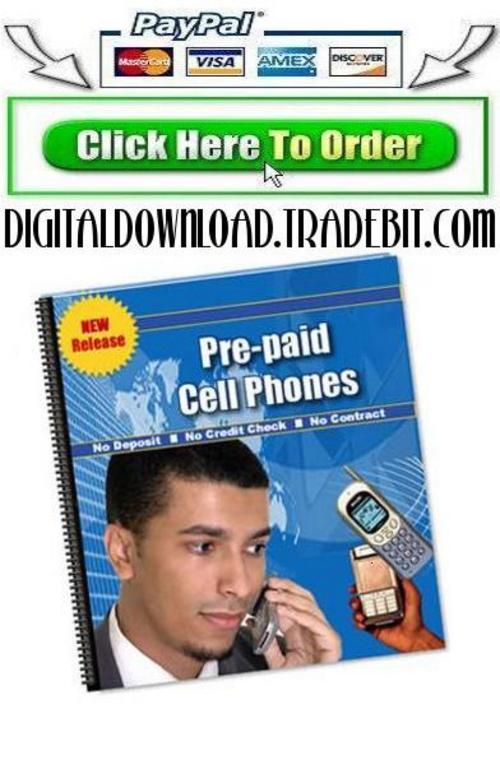 Product picture Pre-Paid Cell Phones