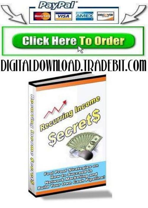 Product picture Recurring Income $ecret$