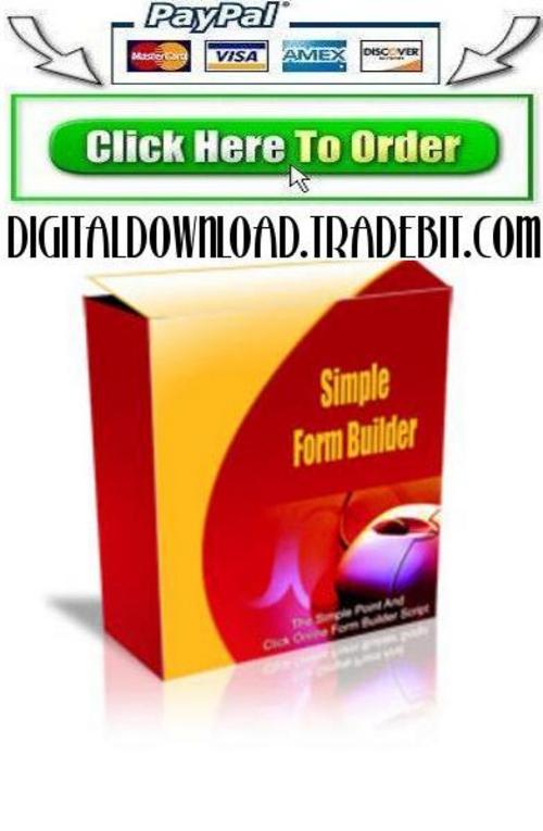 Product picture Simple Form Builder