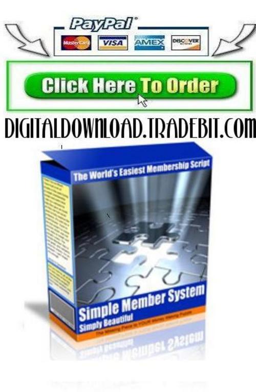 Product picture Simple Member System