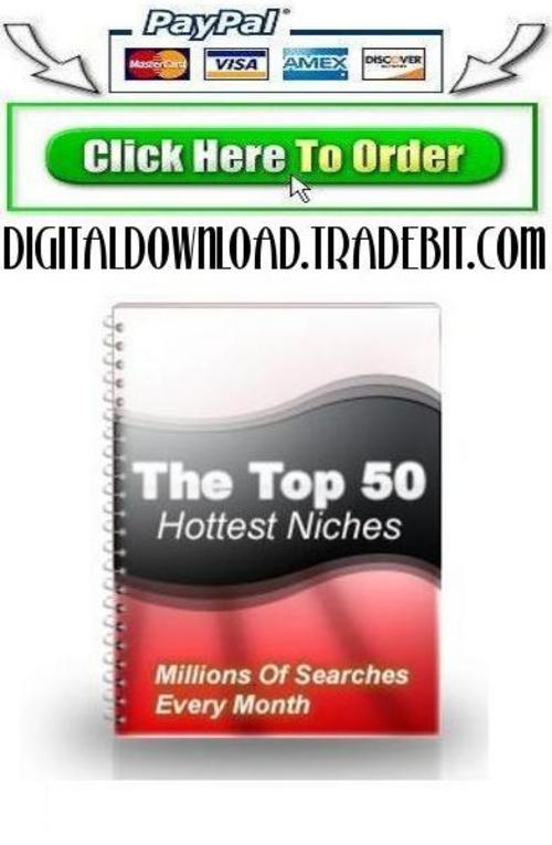 Product picture The Top 50 Hottest Niches
