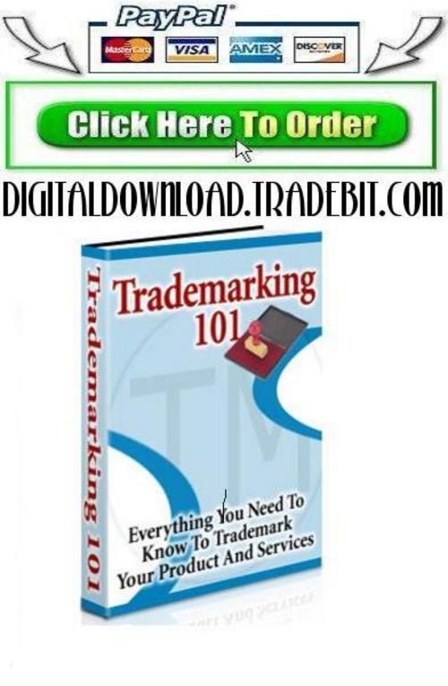 Product picture Trademarking 101