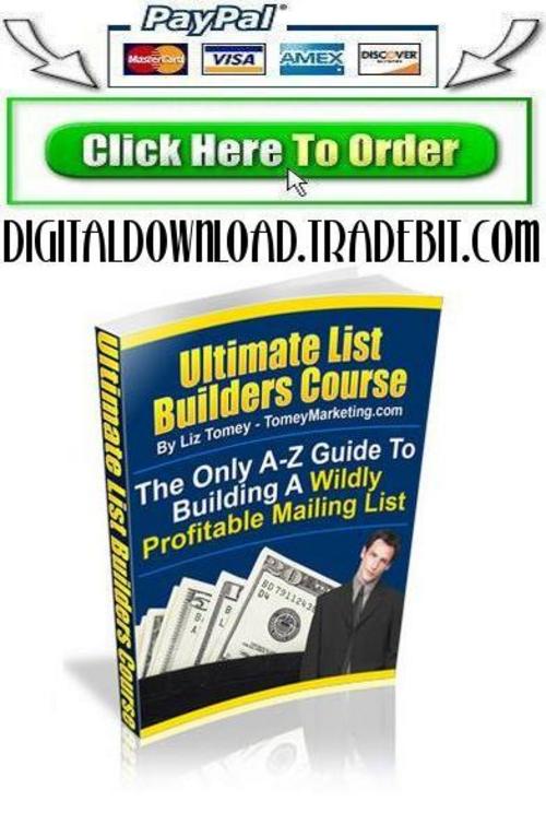 Product picture Ultimate List Builders Course