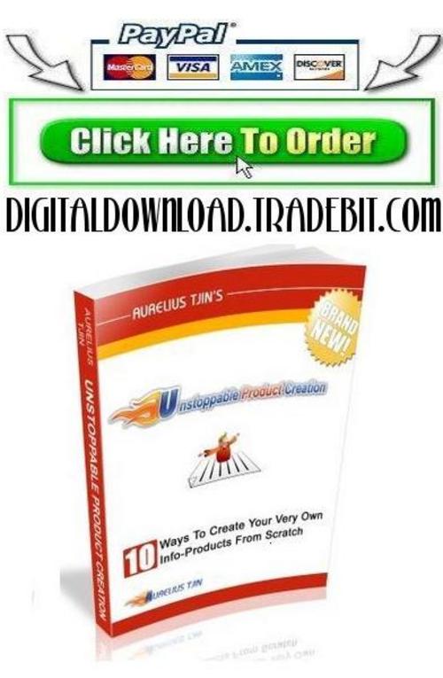 Product picture Unstoppable Product Creation