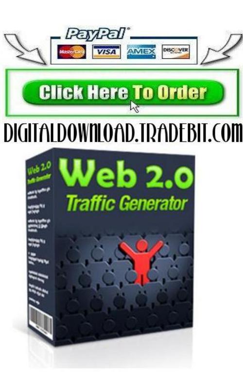 Product picture Web 2.0 Traffic Generator
