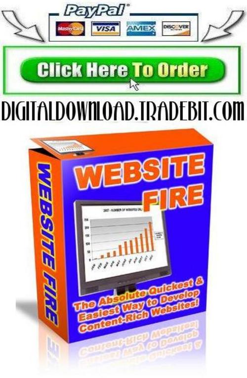 Product picture Website Fire