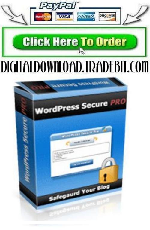 Product picture WordPress Secure PRO Edition