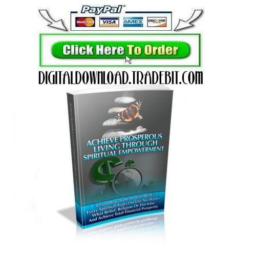Product picture Achieve Prosperous Living Through Spiritual Empowerment
