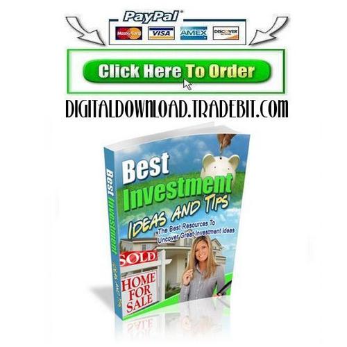 Product picture Best Investment Tips and Ideas