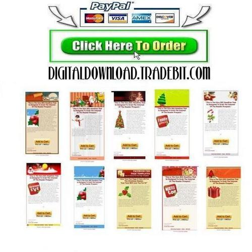 Product picture Christmas Facebook Fanpage Templates