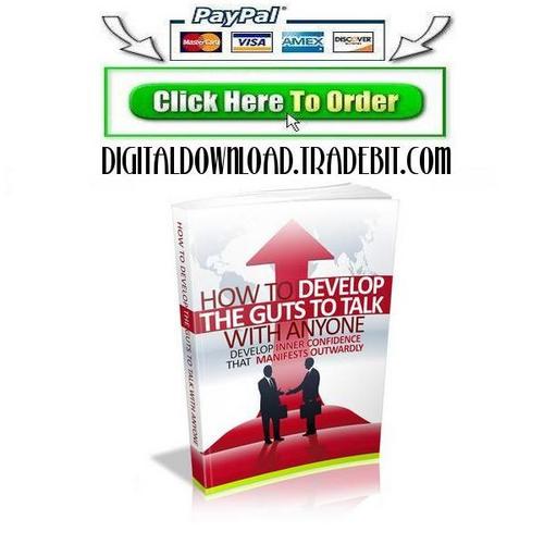 Product picture How To Develop Guts To Talk With Anyone 