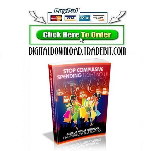 Product picture Stop Compulsive Spending Right Now