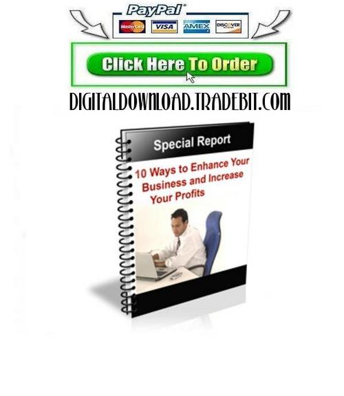 Product picture 10 Ways To Enhance Your Business And Increase Your Profits