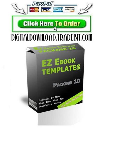 Product picture EZ Ebook Templates 10 