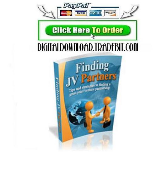 Product picture Finding JV Partners
