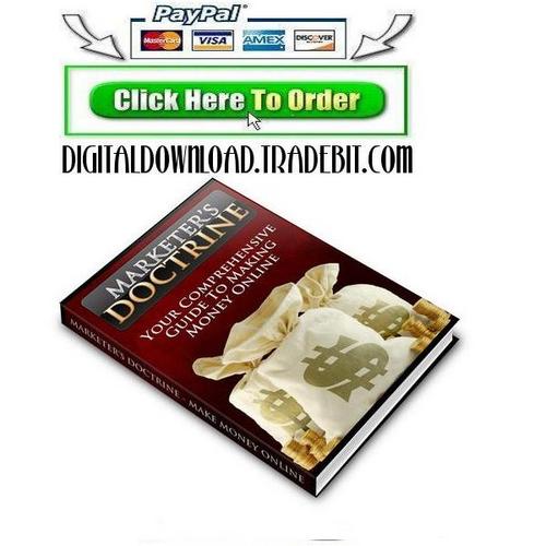 Product picture The Marketers Doctrine