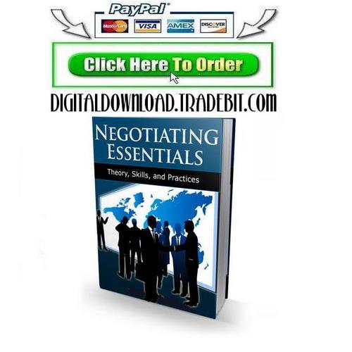 Product picture Negotiating Essentials