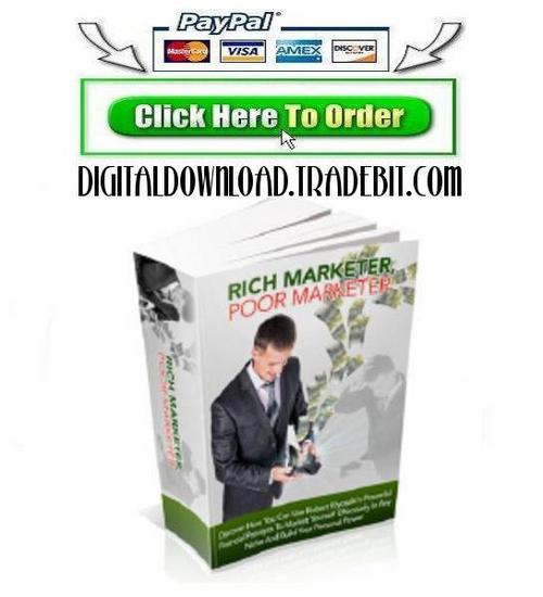Product picture Rich Marketer Poor Marketer