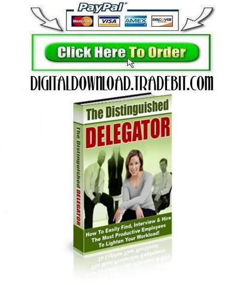 Product picture The Distinguished Delegator