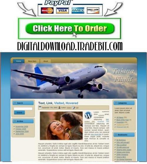 Product picture Travel Template Package